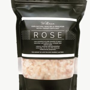 100% Natural Dead Sea and Himalayan Detox Therapy Bath Salt ROSE  1kg
